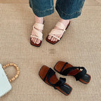 Damen Sandalen mit eleganter Schleifenapplikation R&B
