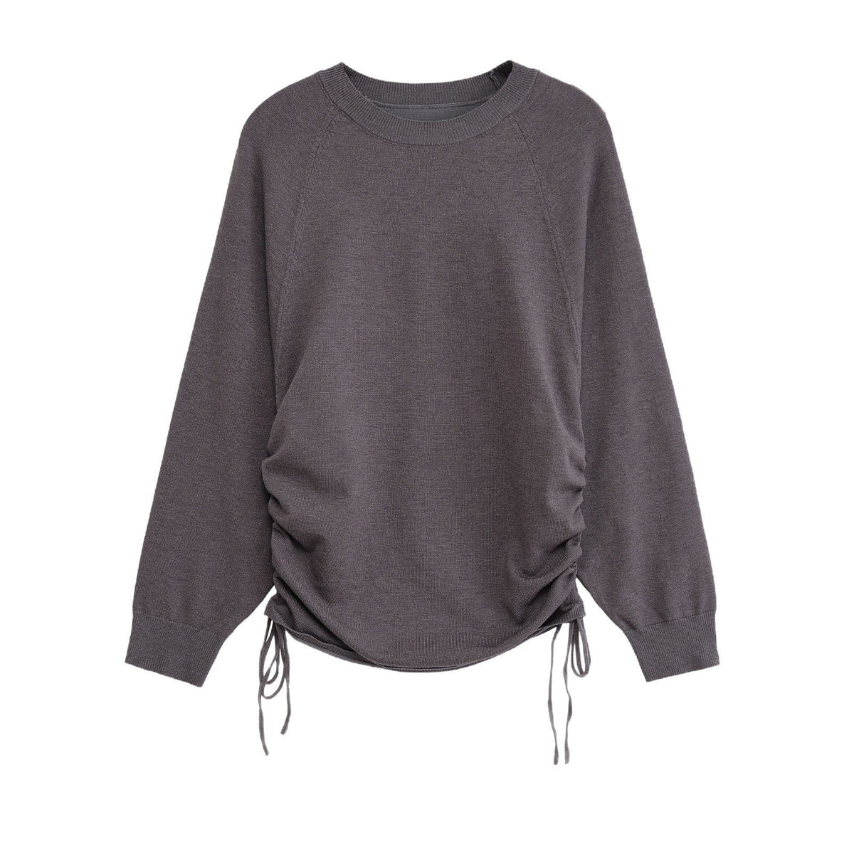Damen Sportlicher Pullover mit seitlichen Schnürungen R&B