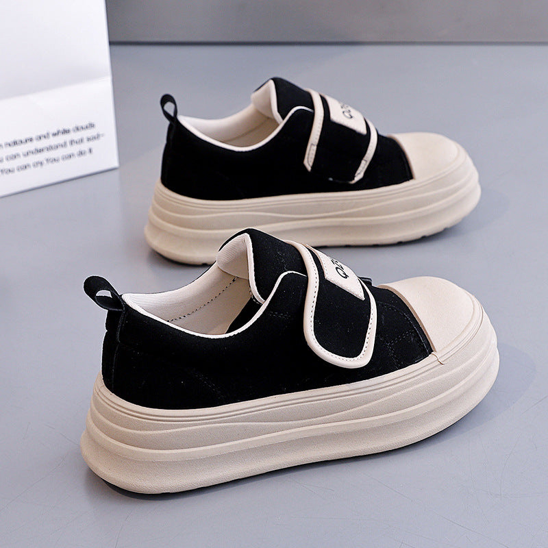 Damen Sneakers mit praktischem Klettverschluss und dämpfender Sohle R&B