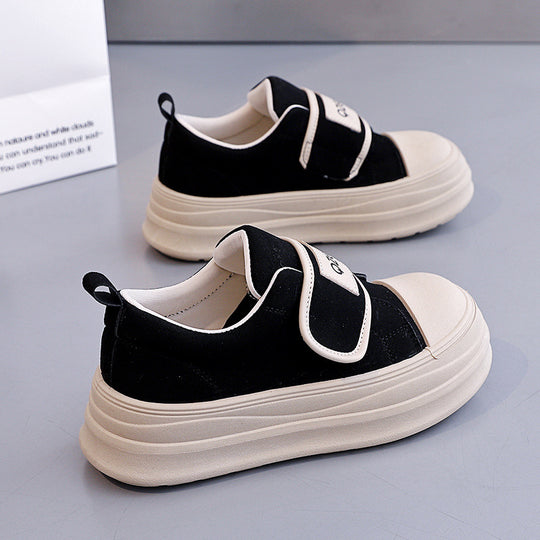 Damen Sneakers mit praktischem Klettverschluss und dämpfender Sohle R&B