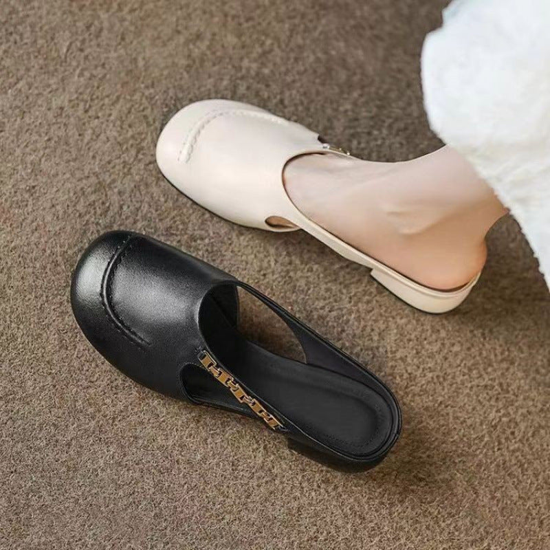 Damen Komfortable Clogs mit elegantem Schnitt und modischen Applikationen R&B