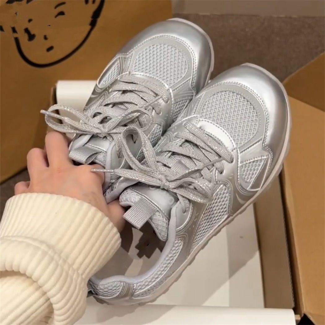 Damen Fitness Sneakers mit atmungsaktivem Mesh-R&B