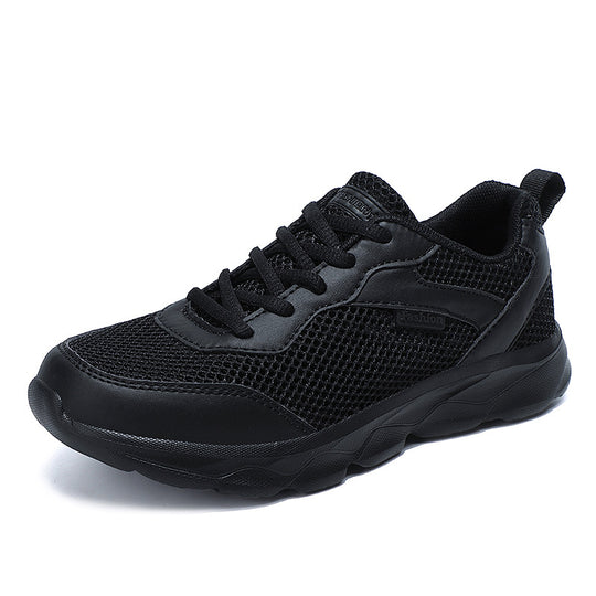 Damen nan leichter Alltags- und Reisesneaker mit luftiger Netzstruktur, dämpfender Leichtsohle und Fersenlasche R&B
