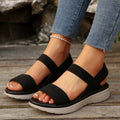 Damen Komfortable Sandalen mit atmungsaktiven Einsätzen und rutschfester Sohle R&B