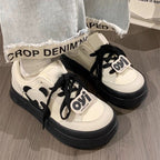 Damen Modische Sneaker mit gepolsterter Sohle und urbanem Design R&B