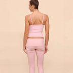 Damen Sportliches Tanktop mit Spaghettiträgern R&B
