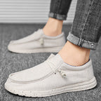 Damen lässige Slipper mit elastischem Schnürsystem