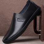 Damen Bequeme Slip-On Freizeitschuhe aus hochwertigem Leder R&B