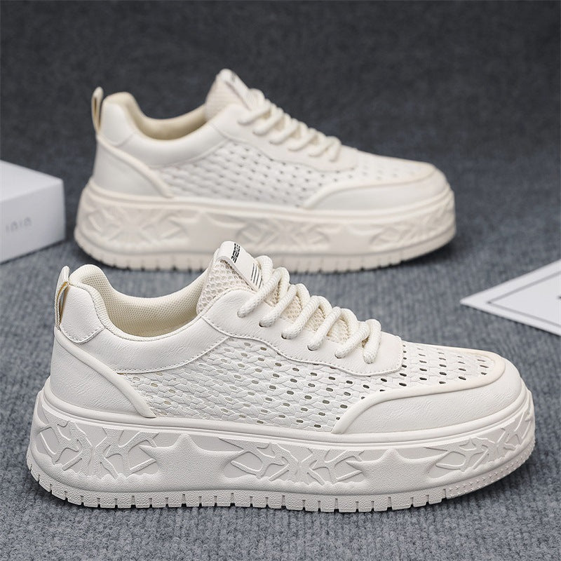Damen Sportliche Sneakers mit atmungsaktivem Obermaterial und robuster Laufsohle