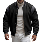 Herren sportliche Collegejacke R&B