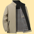 Herren elegante Freizeitjacke mit Stehkragen R&B