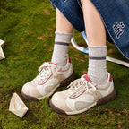 Damen Komfortable Freizeitschuhe mit atmungsaktiver Obermaterialstruktur R&B