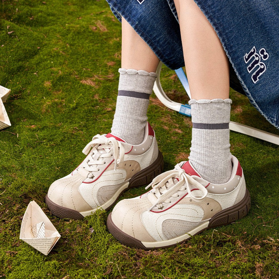 Damen Komfortable Freizeitschuhe mit atmungsaktiver Obermaterialstruktur R&B