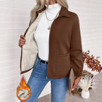 Damen Freizeitjacke mit Frontreißverschluss und praktischen Taschen R&B
