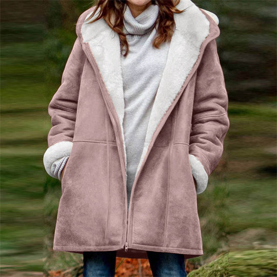 Damen Fleecegefütterte Outdoor-Jacke R&B