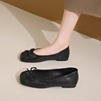 Damen Ballerinas mit dekorativem Schleifenverschluss und elegantem Design R&B