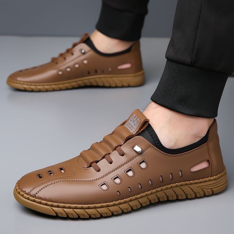 Herren Komfortable Slip-On Freizeitschuhe mit atmungsaktiver Oberseite R&B