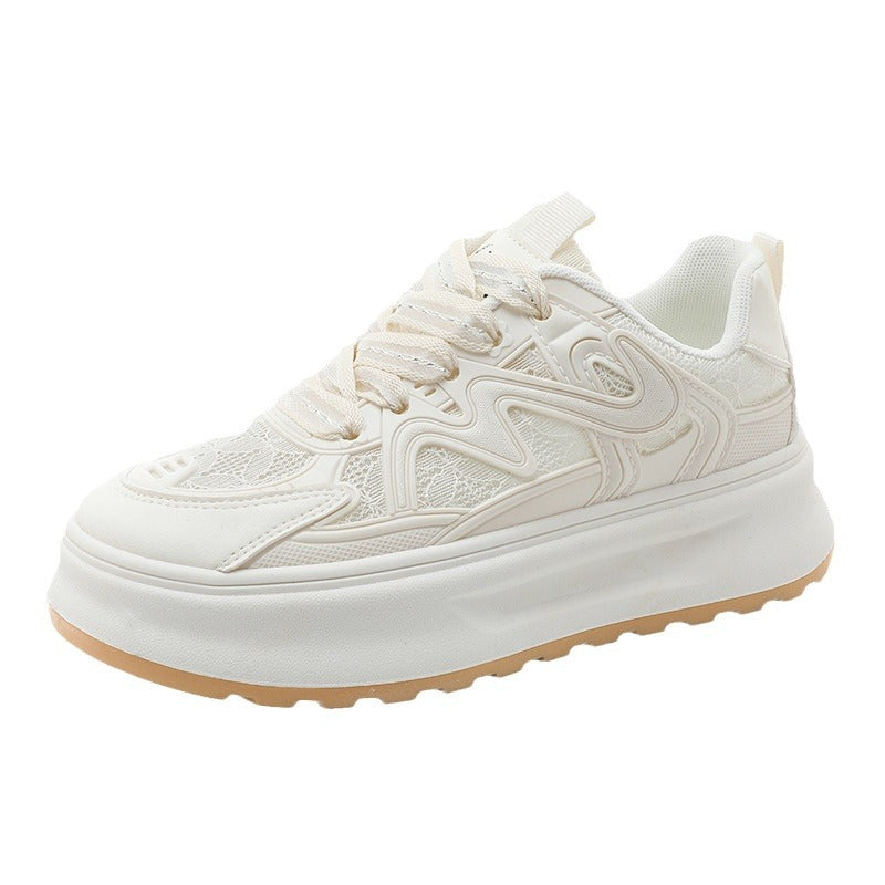 Damen Sportliche Sneakers mit atmungsaktiver Mesh-Oberfläche und dämpfendem Fußbett R&B