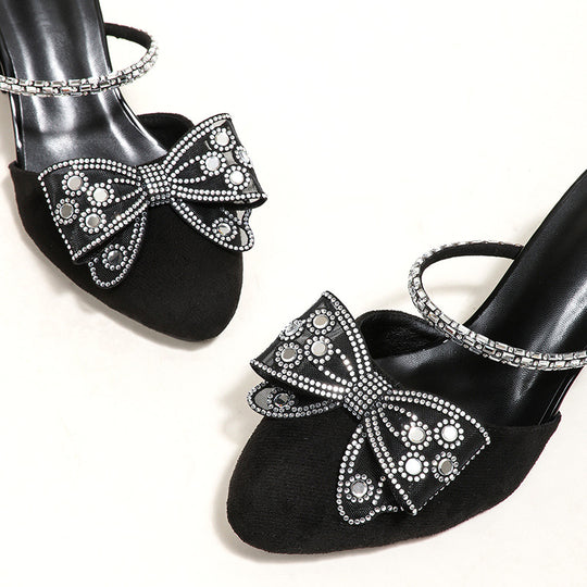 Damen modische Pumps mit dekorativem Schleifen-Design R&B