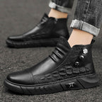 Damen Stiefeletten mit praktischem Reißverschluss und robustem Profil R&B