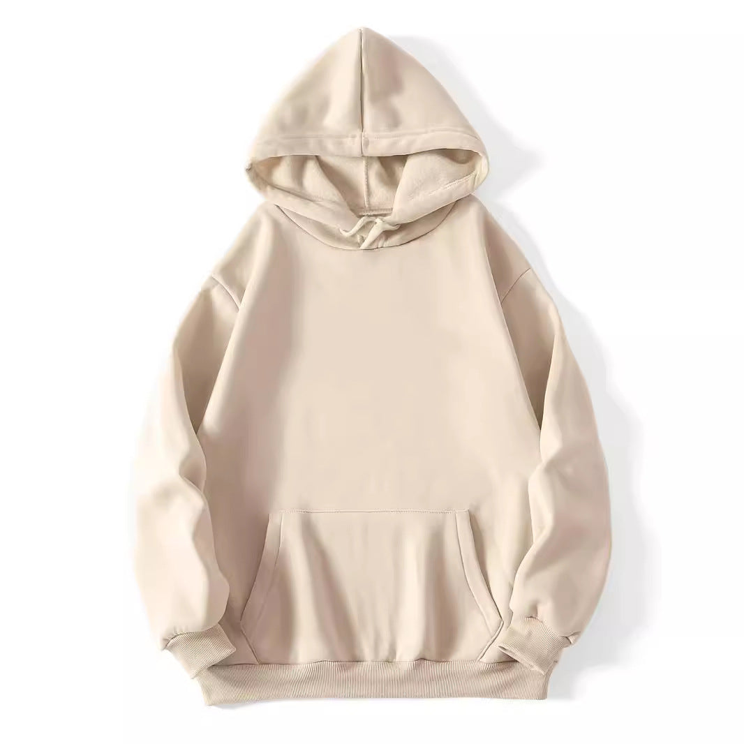 Damen Oversized Kapuzenpullover mit Kängurutasche R&B