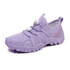 Damen Sportliche Aqua-Laufschuhe mit atmungsaktivem Obermaterial und flexiblem Schnellschnürsystem R&B