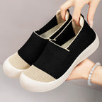 Damen Atmungsaktive Slip-On Freizeitschuhe mit elastischem Obermaterial R&B