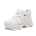 Damen Winterliche High-Top Sneakers mit weichem Fleece-Futter R&B