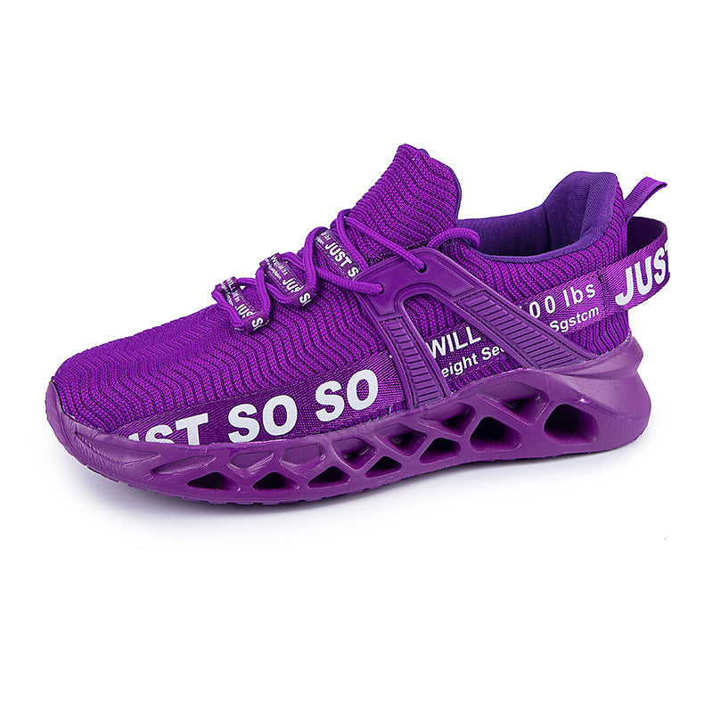 Damen Sportliche Luftpolster Sneakers mit atmungsaktivem Obermaterial R&B