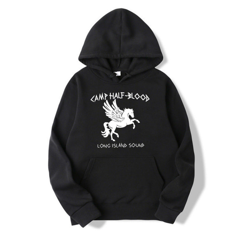 Damen Hoodie mit kreativem Fantasy-Motiv R&B