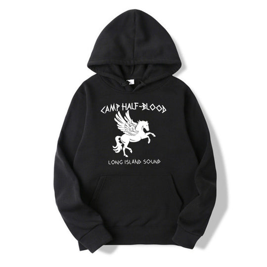 Damen Hoodie mit kreativem Fantasy-Motiv R&B