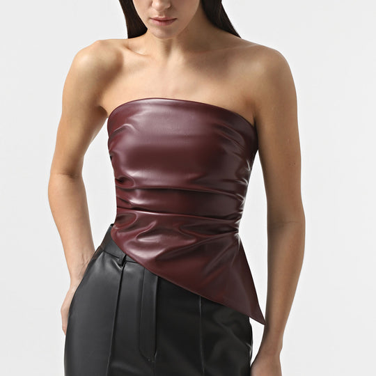 Damen Oberteil im eleganten Wickeldesign R&B