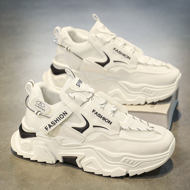 Damen Sportliche Chunky Sneakers mit modernem, gepolstertem Sohlenprofil