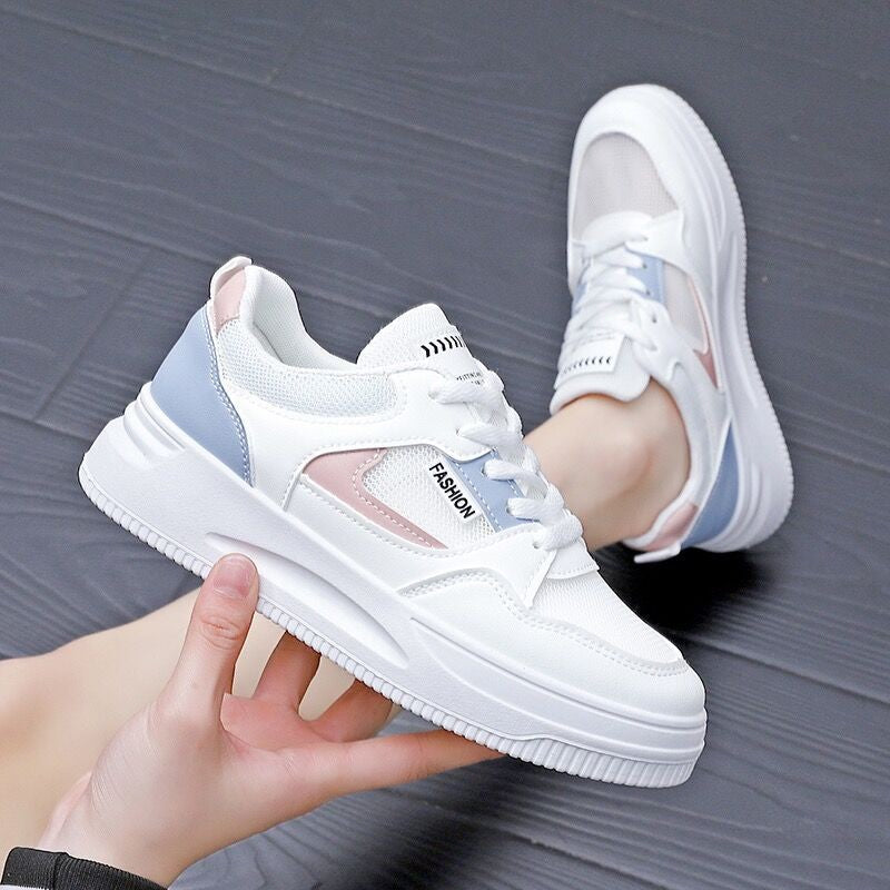 Damen Modische Sneakers mit atmungsaktiver Mesh-Oberfläche und rutschfester Sohle