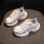 Damen Sportliche Lauf- und Freizeitschuhe mit atmungsaktivem Obermaterial und rutschfester Sohle R&B