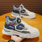 Herren Sportliche High-Top Sneakers mit innovativer Schnellschnürung R&B