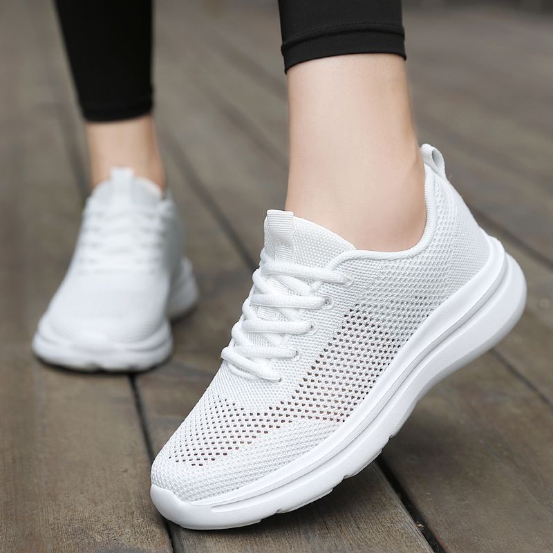 Damen Atmungsaktive Sport-Sneaker mit dämpfender Sohle und flexibler Passform