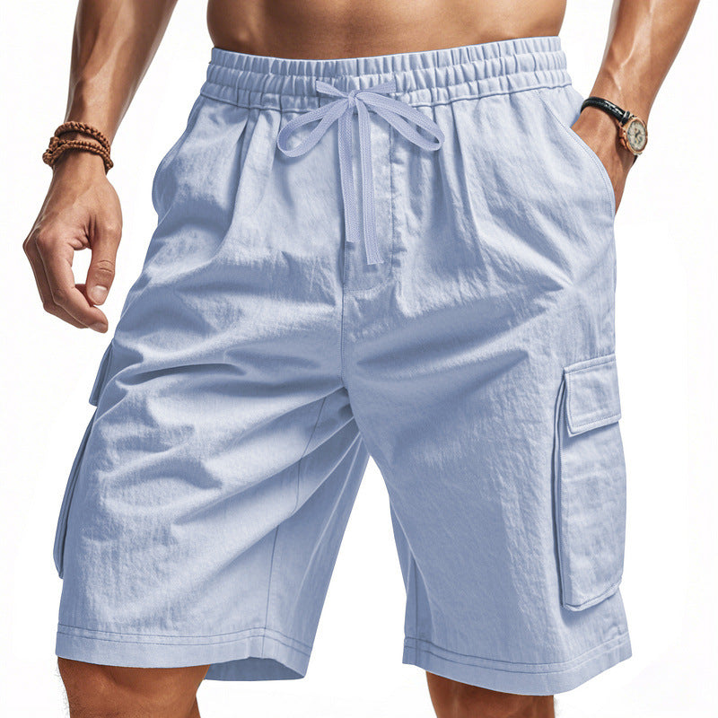 Herren Cargo-Shorts mit elastischem Bund und praktischen Seitentaschen R&B 1757709064