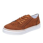 Damen Sneaker mit eleganter Perforation und rutschfester Sohle R&B