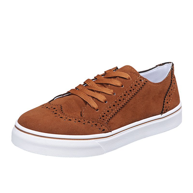 Damen Sneaker mit eleganter Perforation und rutschfester Sohle R&B