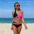 Damen Bikini-Set mit modischem Wickeldesign R&B