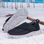 Damen Warmfutter Sneaker mit praktischem Klettverschluss R&B