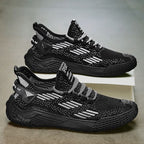 Damen sportive und atmungsaktive Laufschuhe mit flexibler Sohle R&B