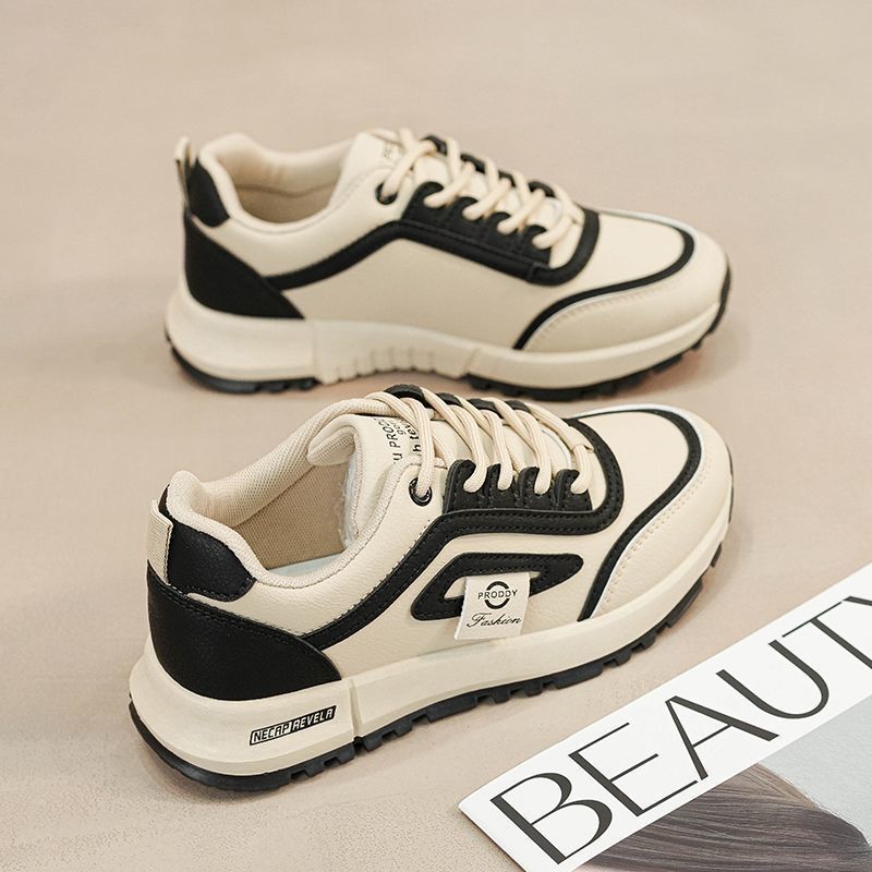 Damen sportliche Sneakers mit rutschfester Sohle und gepolstertem Innenleben R&B