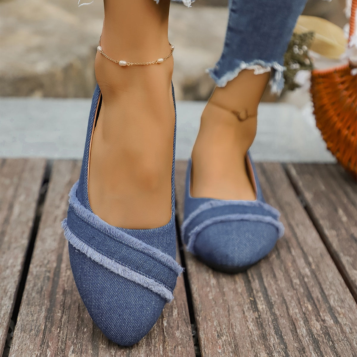 Damen elegante und bequeme Ballerinas R&B