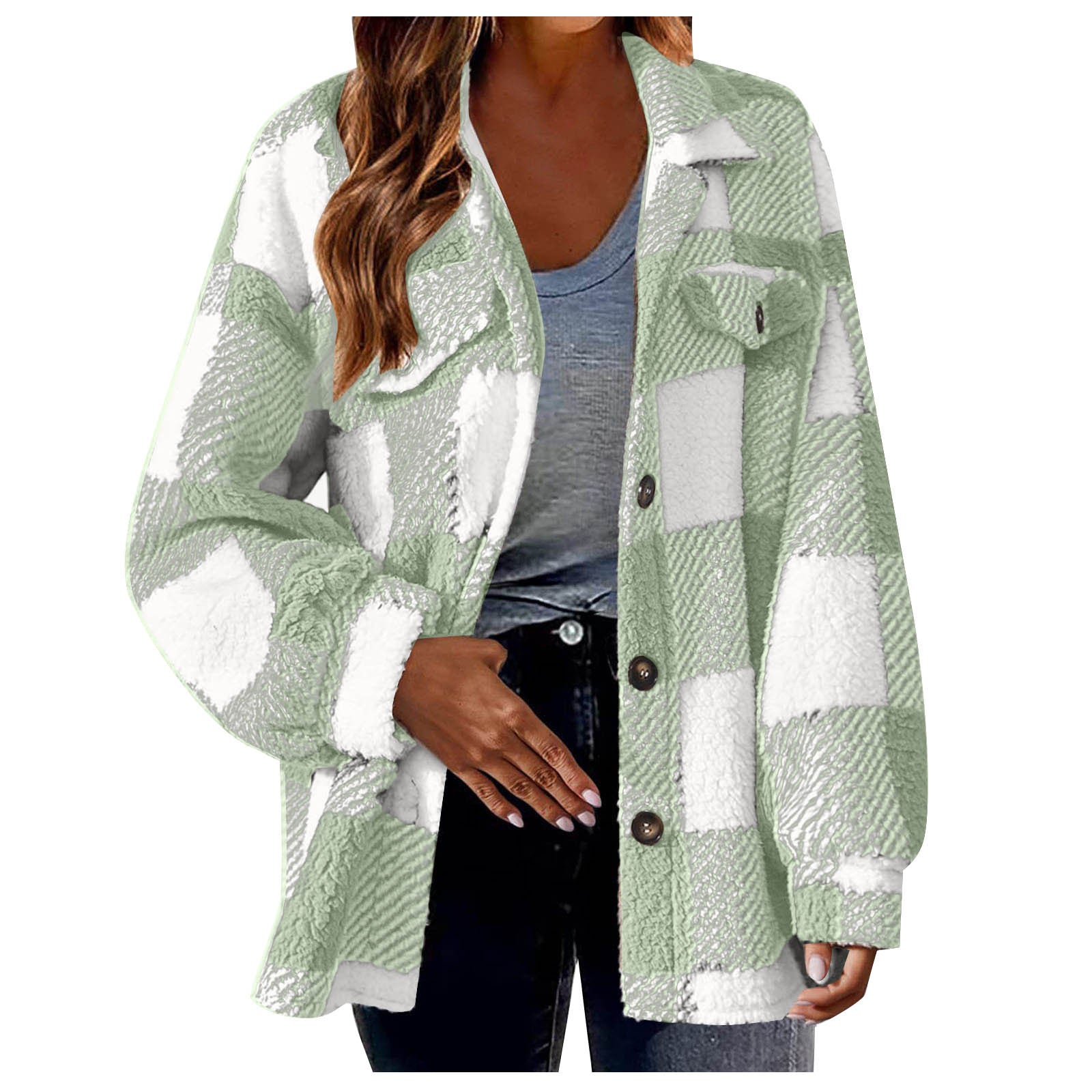 R&B | Jacke Damen Verspielt Design Weiche Fütterung Perfekt für Sommerabende