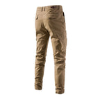 Herren Cargo-Hose mit funktionalen Taschen und elastischem Bund
