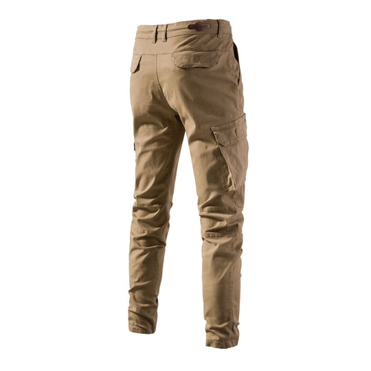 Herren Cargo-Hose mit funktionalen Taschen und elastischem Bund R&B