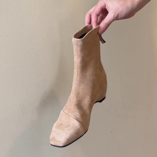 Damen Stiefeletten mit elegantem spitzen Zehen und strukturiertem Obermaterial R&B