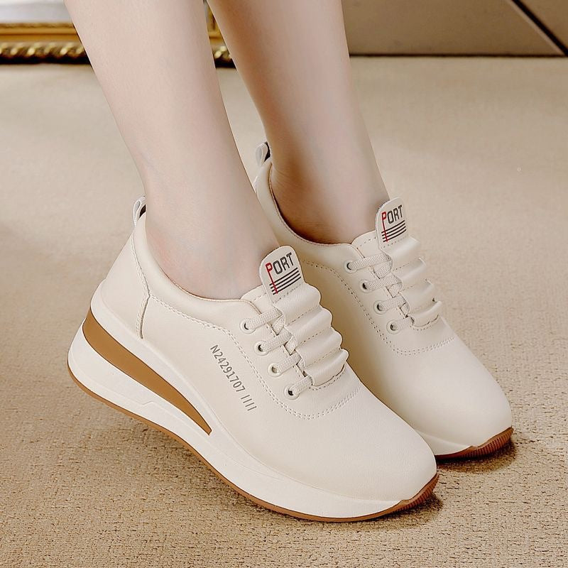 Damen bequeme Lifestyle Sneakers mit atmungsaktiver Obermaterialstruktur und flexiblem Komfortfußbett R&B